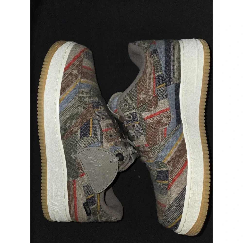Nike Air Force 1 (low) x‎ Pendleton Brown 2020 Mens 9 Pendelton Wool RARE!